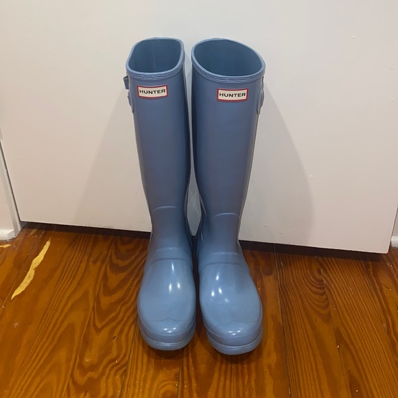 Hunter Shoes - Women’s Original Tall Gloss Hunter Boots. EU size 43 US size 11. Lightly worn